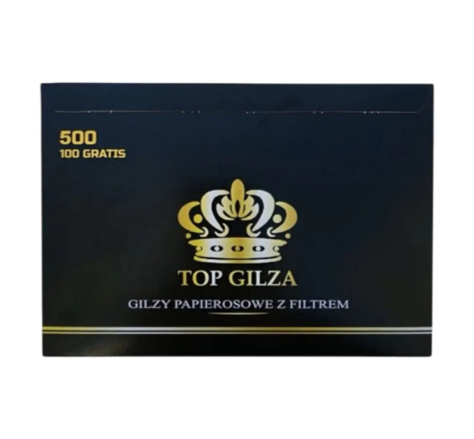 Чорні сигаретні гільзи TOP GILZA King Size 500 шт