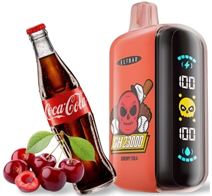 Одноразовый POD Elf Bar GH25000 Cherry Cola (Вишня,кола)