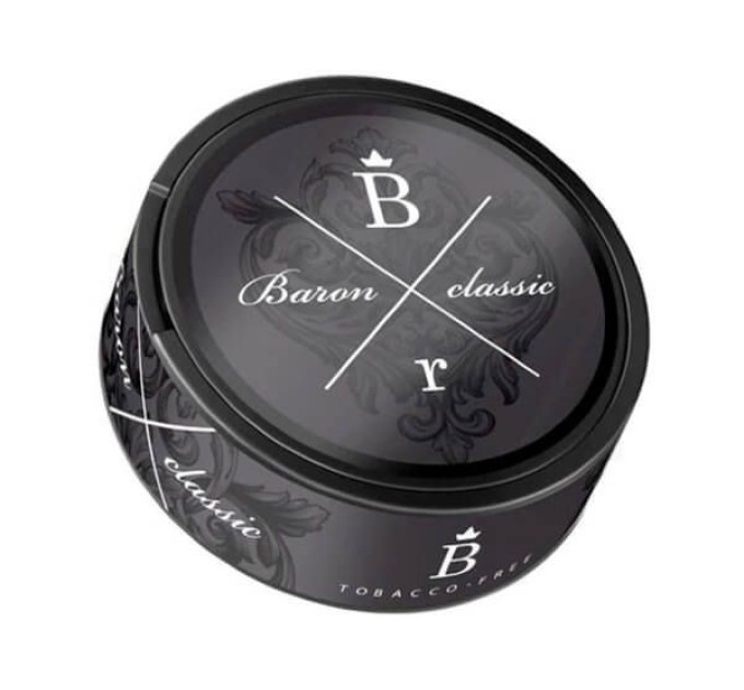 Снюс Baron Classic Sweet Mint Black 40 mg