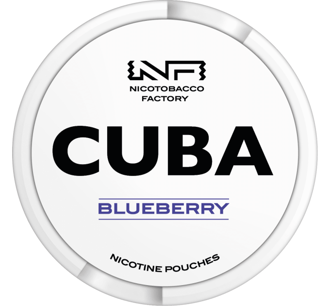 Снюс Cuba white line Blueberry 16 mg
