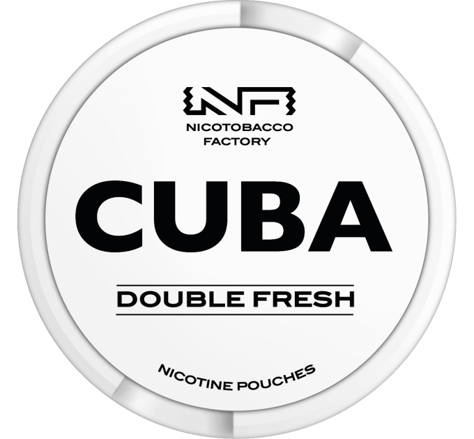 Снюс Cuba white Double Fresh 16mg