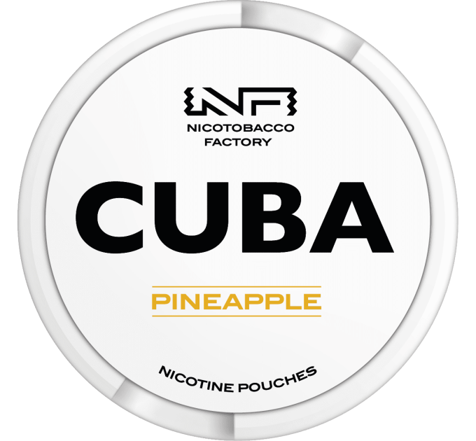 Снюс Cuba white line Pineapple 16mg