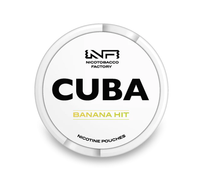 Снюс Cuba white line Banana Hit 16mg