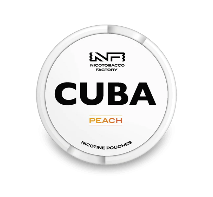 Снюс Cuba white line Персик 16мг