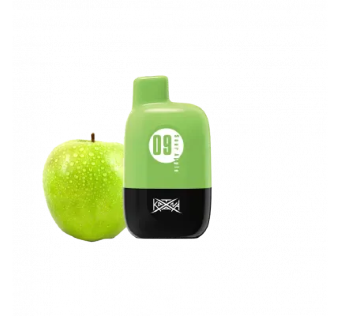 Одноразовый POD Katana 5000 Sour Apple(Кислое яблоко)