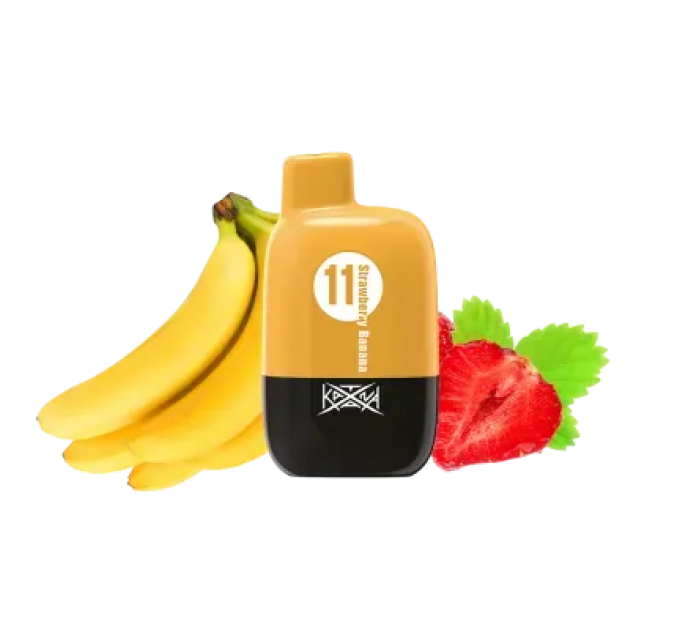 Одноразовий POD Katana 5000 Strawberry Banana (Полуниця Банан)