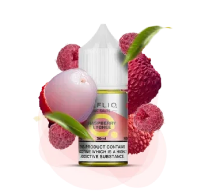 Сольова рідина Elf Bar Elfliq Raspberry Lychee 30 ml