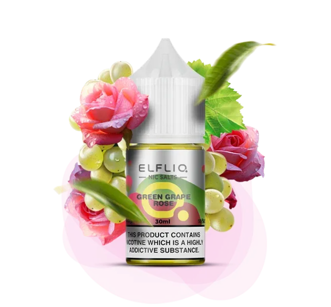 Сольова рідина Elf Bar Elfliq Green Grape Rose 30 ml