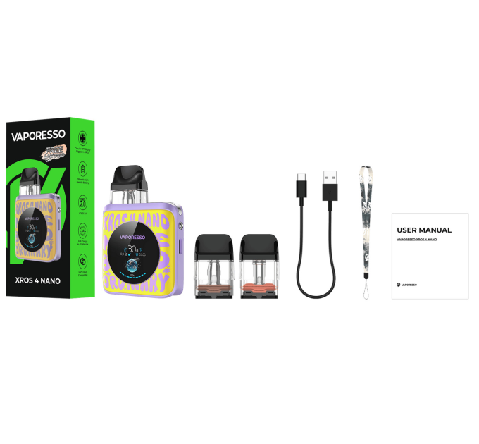 Багаторазовий POD Vaporesso Xros 4 Nano Купити в Луцьку Ковелі