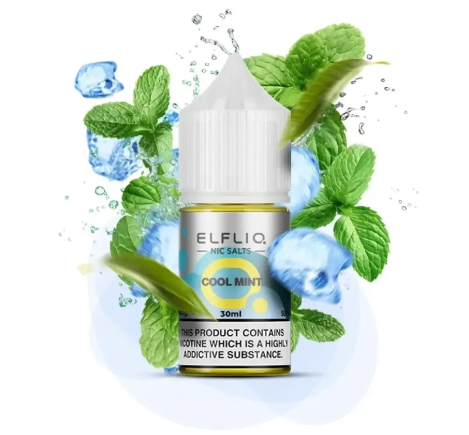 Солевая жидкость Elf Bar Elfliq Cool Mint 30 ml