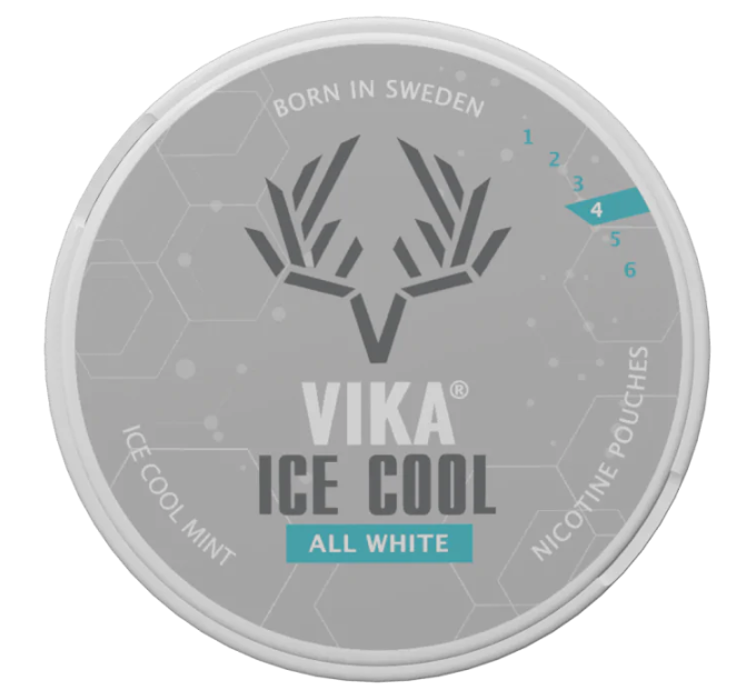 Снюс Vika Ice Cool All White 20mg 