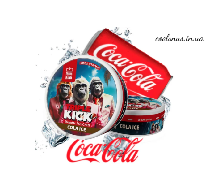 Снюс Aroma King Super kick 25мг Cola Ice