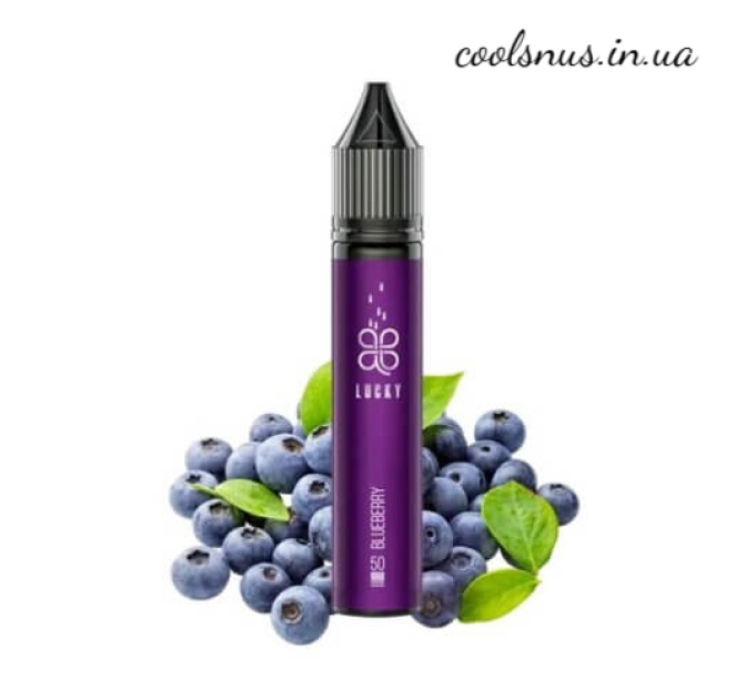 Сольова рідина Lucky 30 мл 50 мг Blueberry (Чорниця)