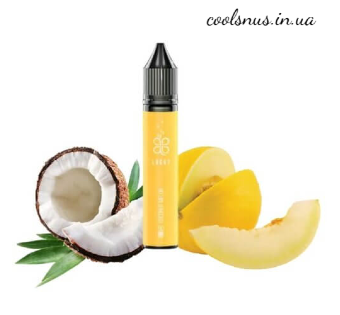 Солевая жидкость Lucky 30 мл 50 мг Coconut Melon (Кокос Дыня)