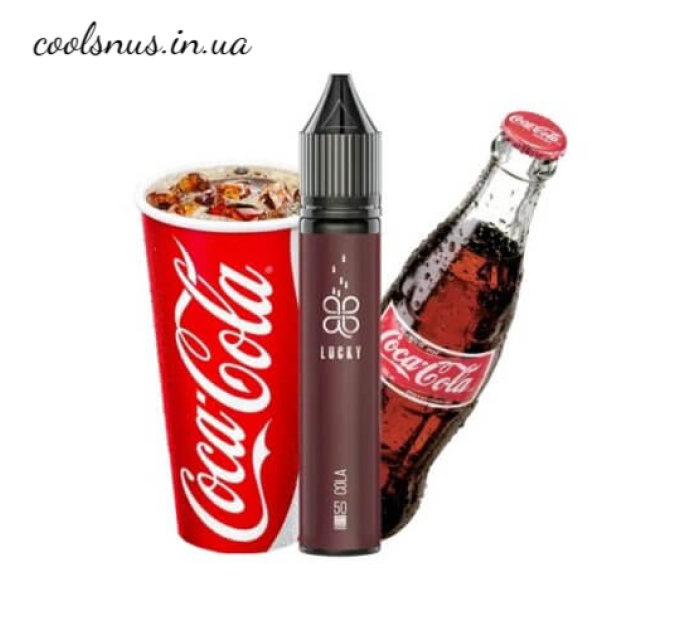 Сольова рідина Lucky 30 мл 50 мг Cola (Кола)