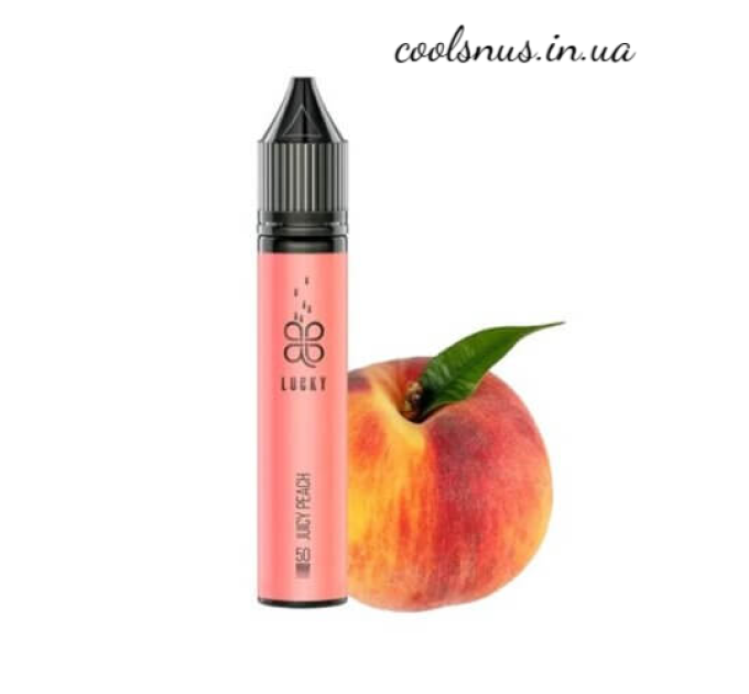 Солевая жидкость Lucky 30 мл 50 мг Juicy Peach (Персик)