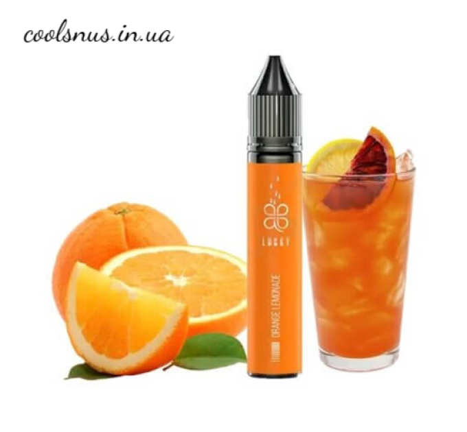 Сольова рідина Lucky 30 мл 50 мг Orange Lemonade (Апельсиновий лимонад)