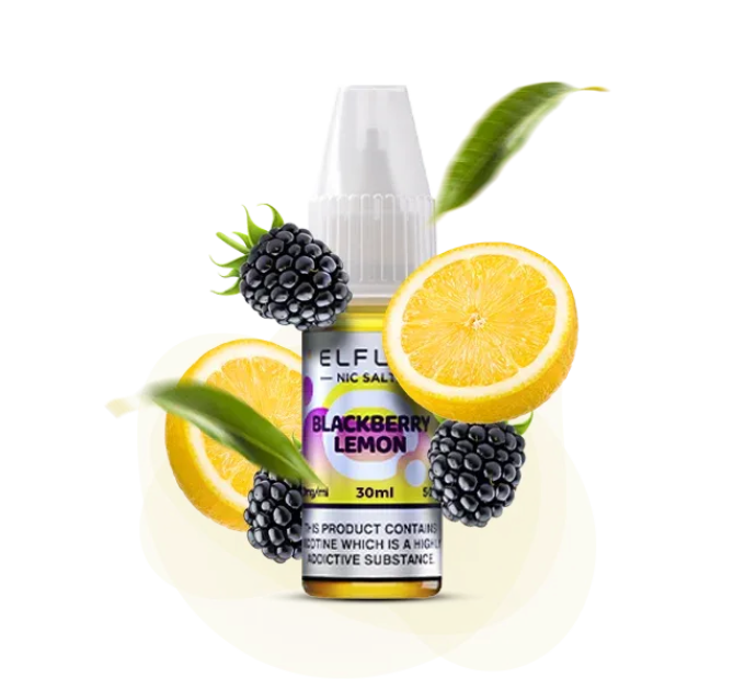 Сольова рідина Elf Bar Elfliq Blackberry Lemon 30 ml