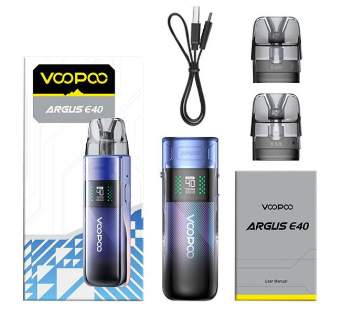 Багаторазовий POD VooPoo Argus E40 1800 mAh