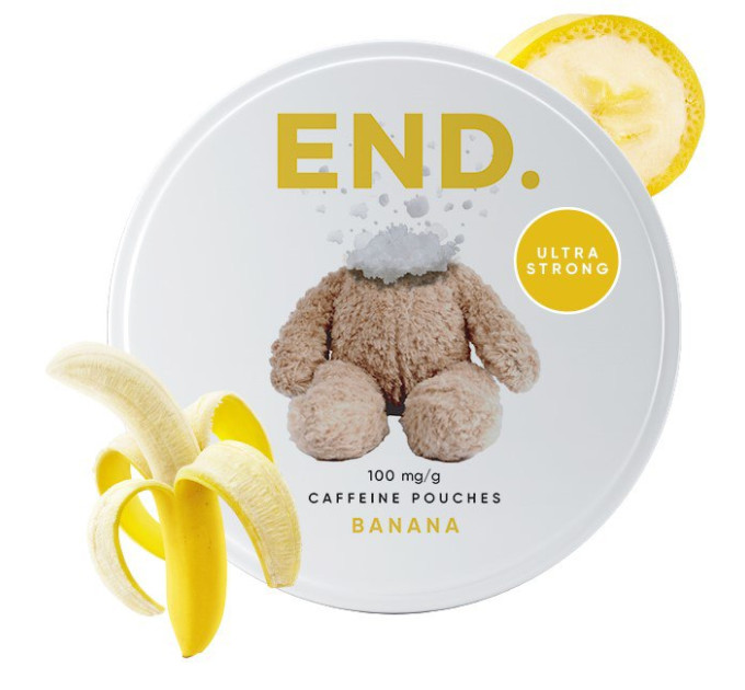 Кофеїнові паучі End Banana 100mg