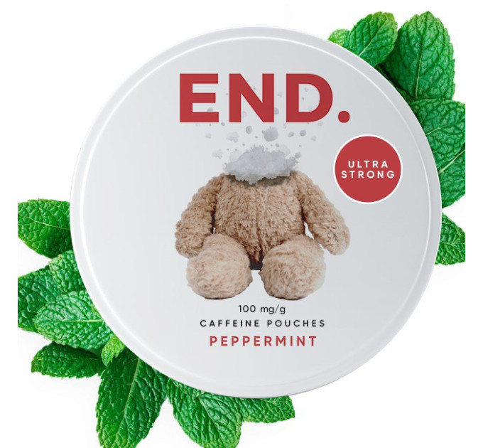 Кофеїнові паучі End Peppermint 100mg