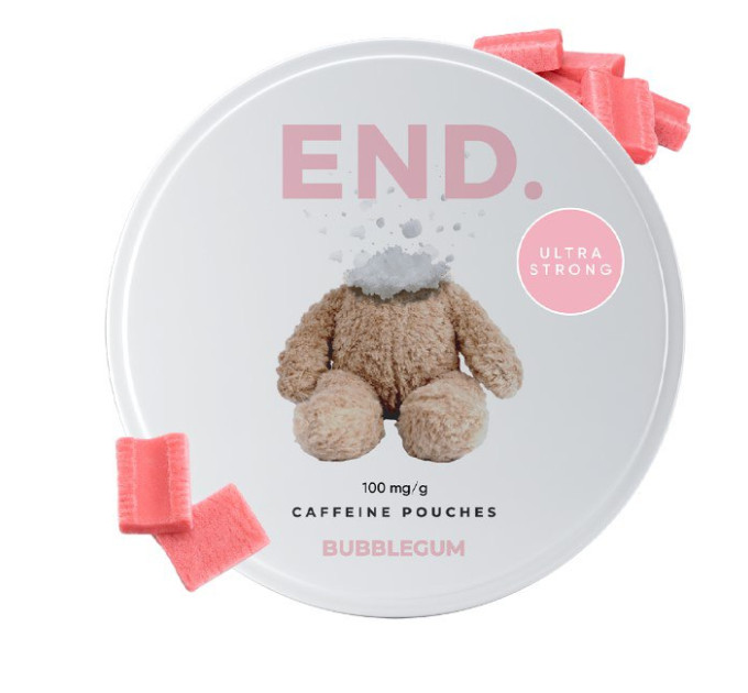 Кофеїнові паучі End Bubblegum 100mg