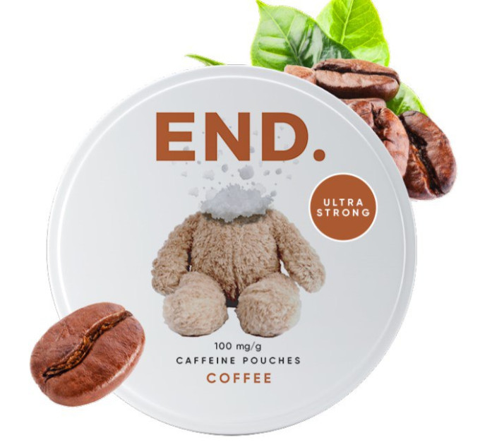 Кофеїнові паучі End Coffee 100mg