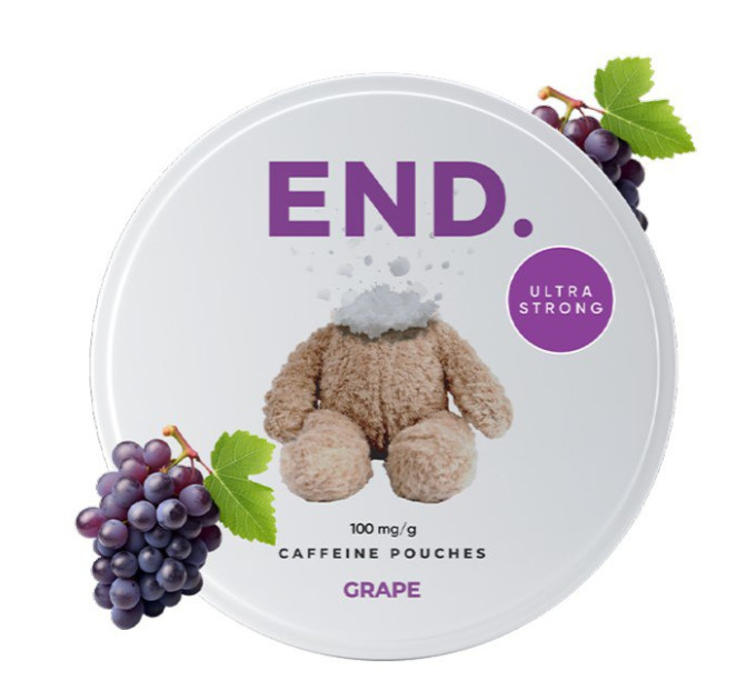Кофеїнові паучі End Grape 100mg