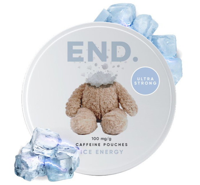 Кофеиновые паучи End Ice Energy 100mg  