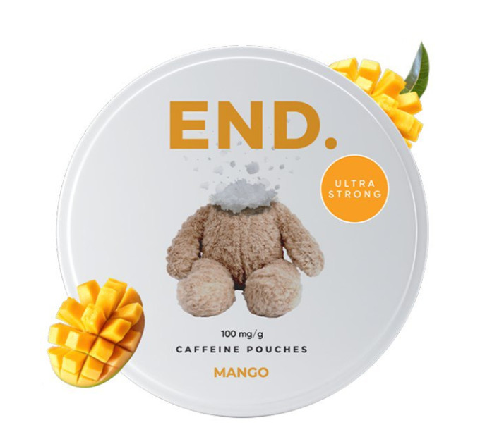 Кофеїнові паучі End Mango 100mg