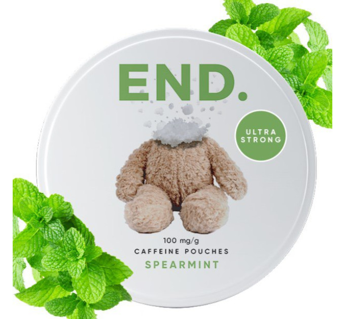 Кофеїнові паучі End Spearmint 100mg