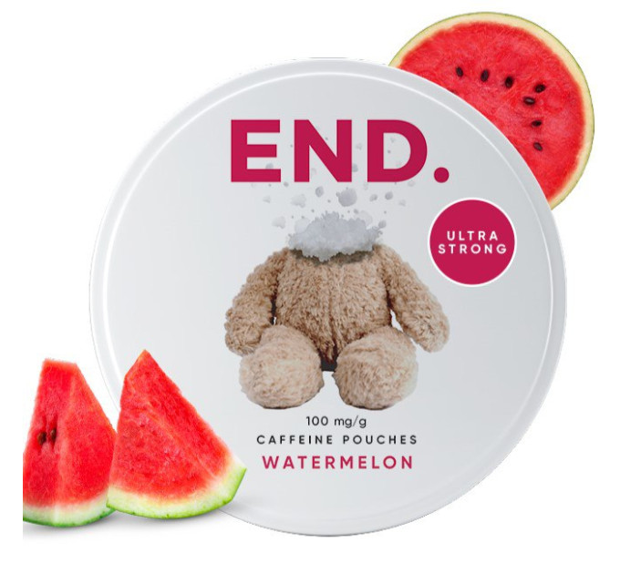 Кофеїнові паучі End Watermelon 100mg
