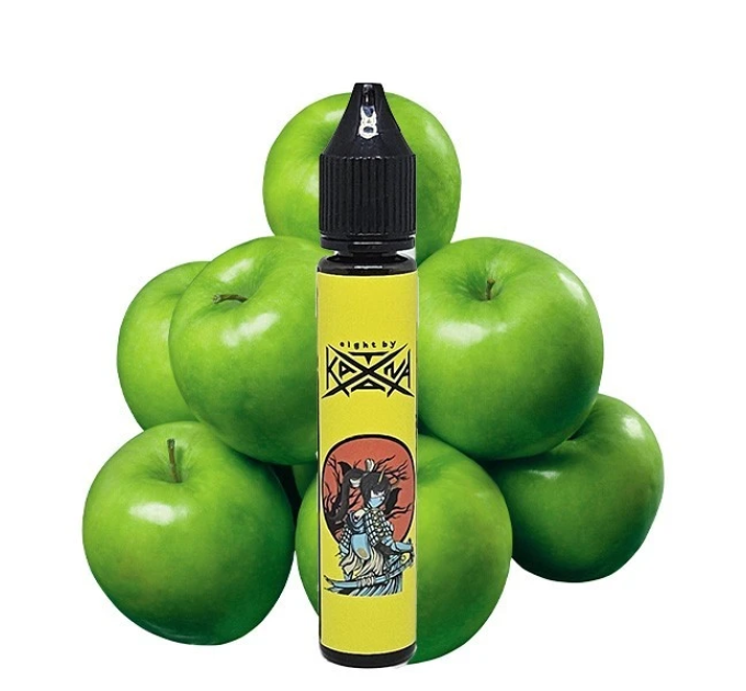 Солевая Жидкость Katana - Sour Apple (Кислое Яблоко) 30 МЛ 50 МГ