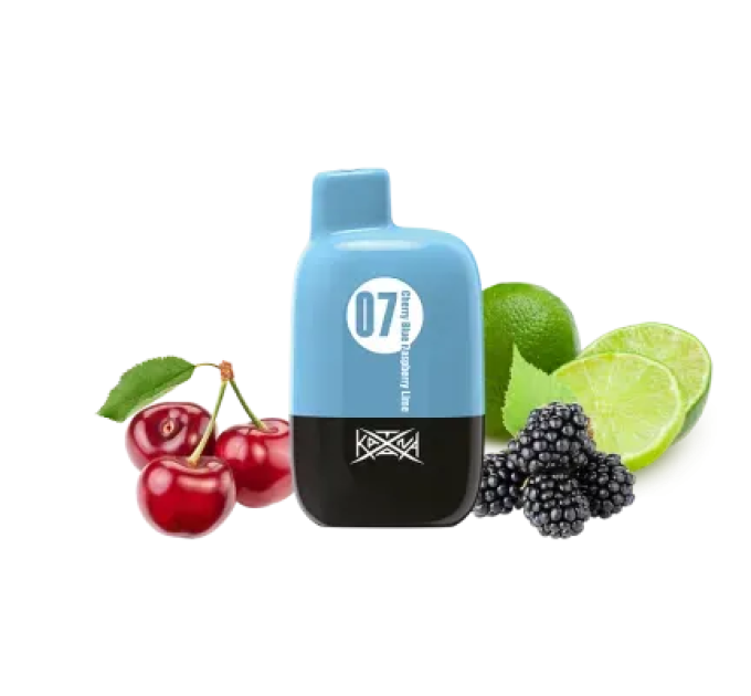 Одноразовый POD Katana 5000 Cherry Blue Raspberry Lime(Вишня Ежевика Малина)