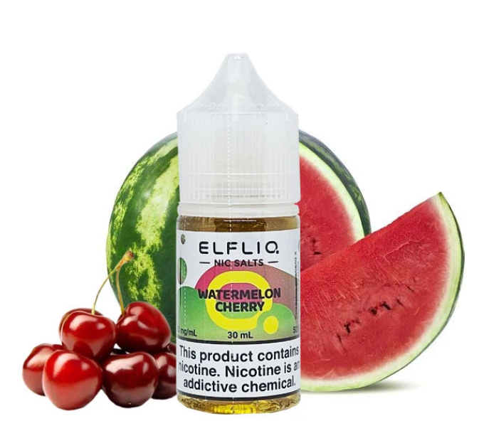 Рідина ELFLIQ від Elf Bar 30 мл - Кавун Вишня (Watermelon Cherry)