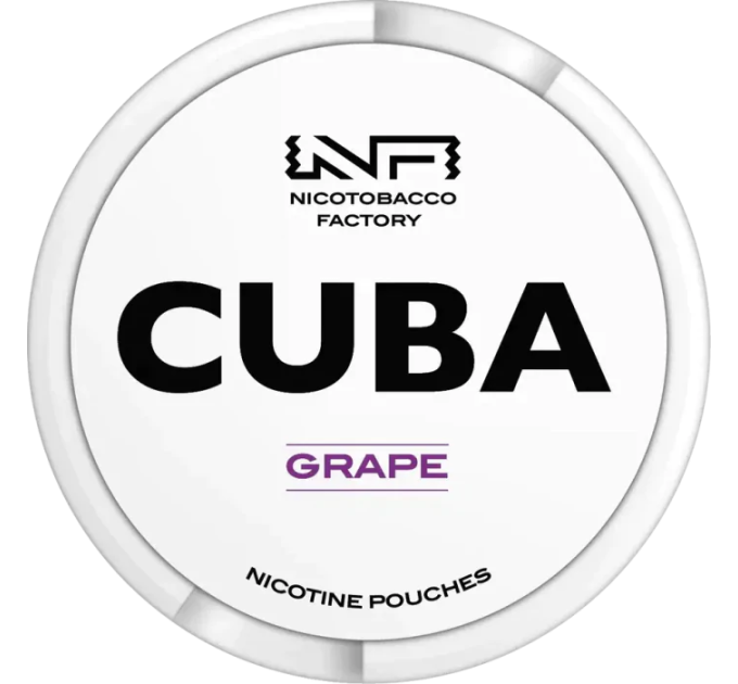 Снюс Cuba white line Grape 16mg