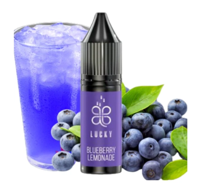 Солевая жидкость Lucky 15 мл 50 мг Blueberry Lemonade (Черничный Лимонад)