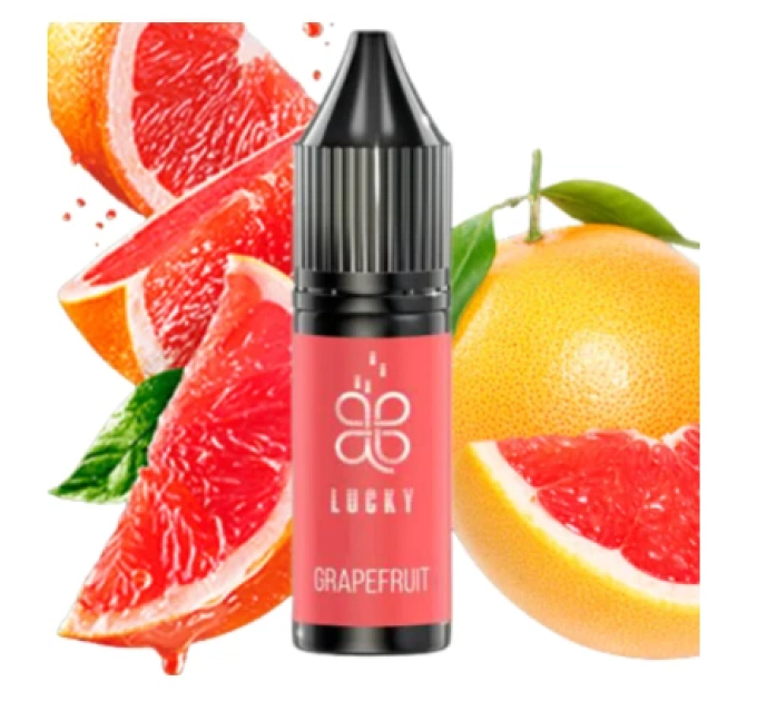 Сольова рідина Lucky 15 мл 50 мг Grapefruit (Грейпфрут)