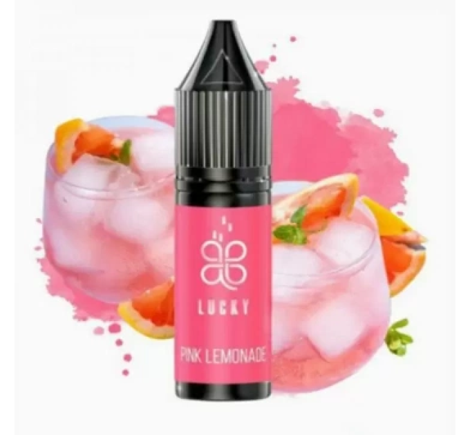 Солевая жидкость Lucky 15 мл 50 мг Pink Lemonade (Розовый Лимонад)