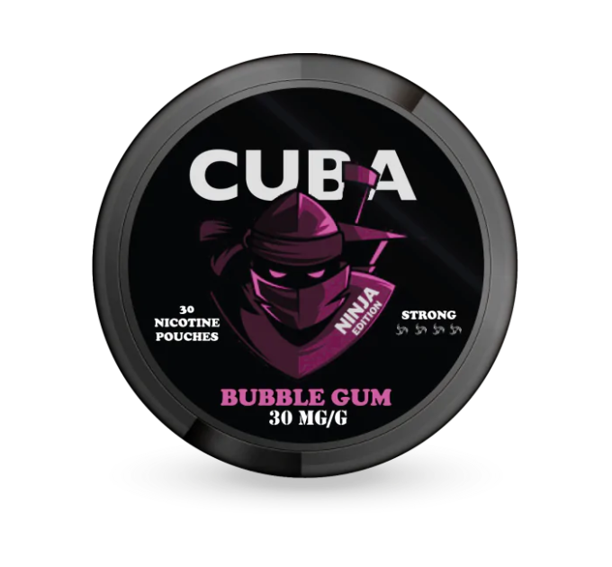 Снюс Cuba Ninja Bubble Gum 30mg