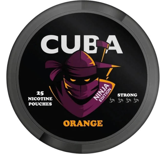 Снюс Cuba Ninja Orange 30mg