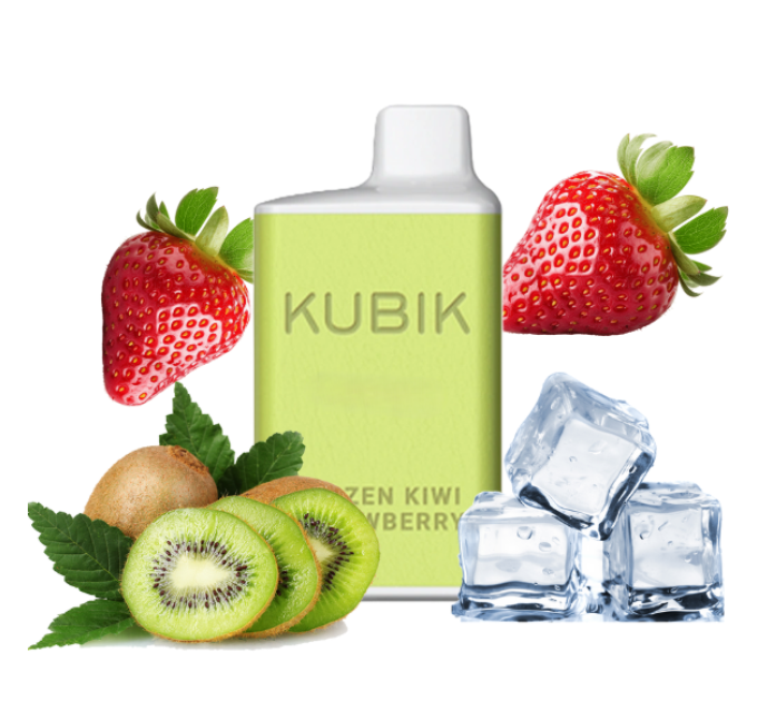 Електронна сигарета Kubik Max 6000 Frozen Kiwi Strawberry (Заморожений Ківі Полуниця)