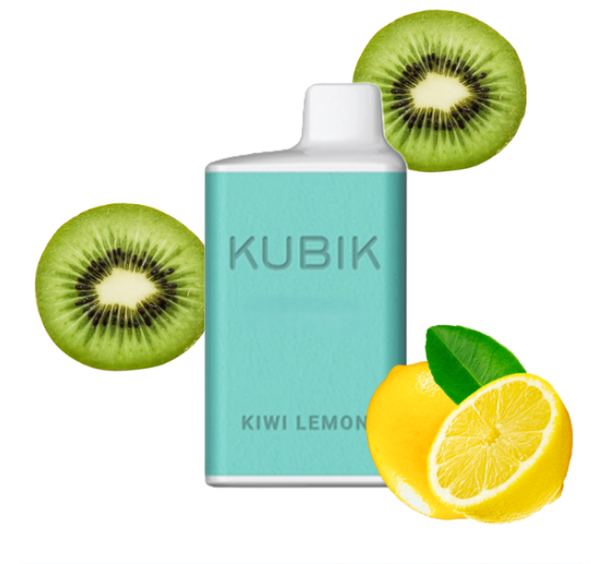 Электронная сигарета Kubik Max 6000 Kiwi Lemon (Киви Лимон)