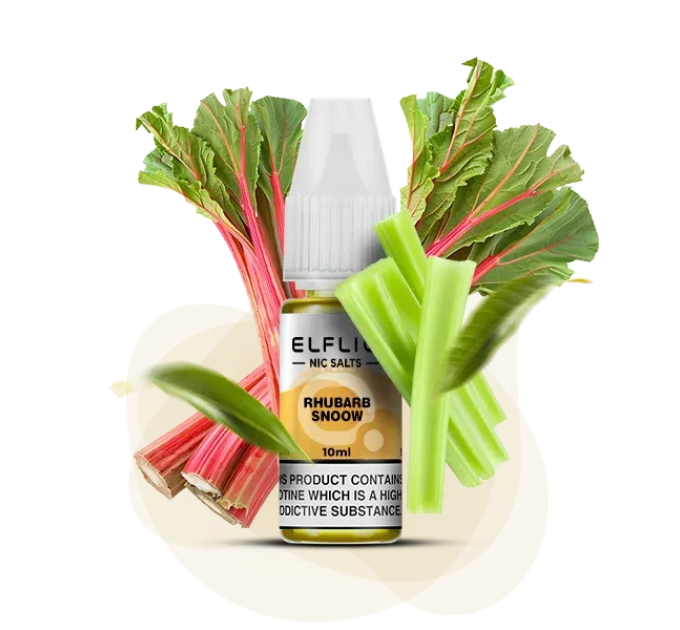 Солевая жидкость Elf Bar Elfliq Rhubarb Snoow 10 ml