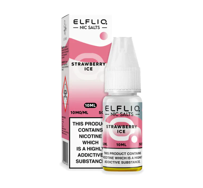 Сольова рідина Elf Bar Elfliq Strawberry Ice 10 мл