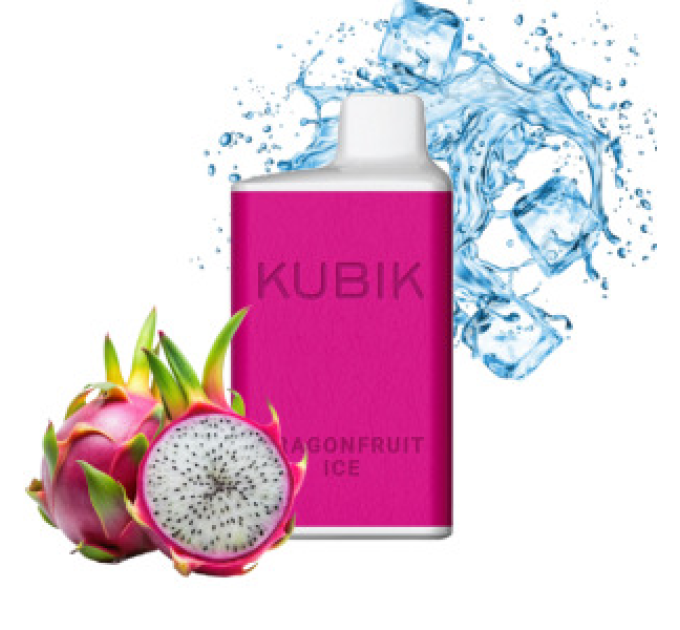 Електронна сигарета Kubik Max 6000 Dragon Fruit Ice (Пітахайя Лід)