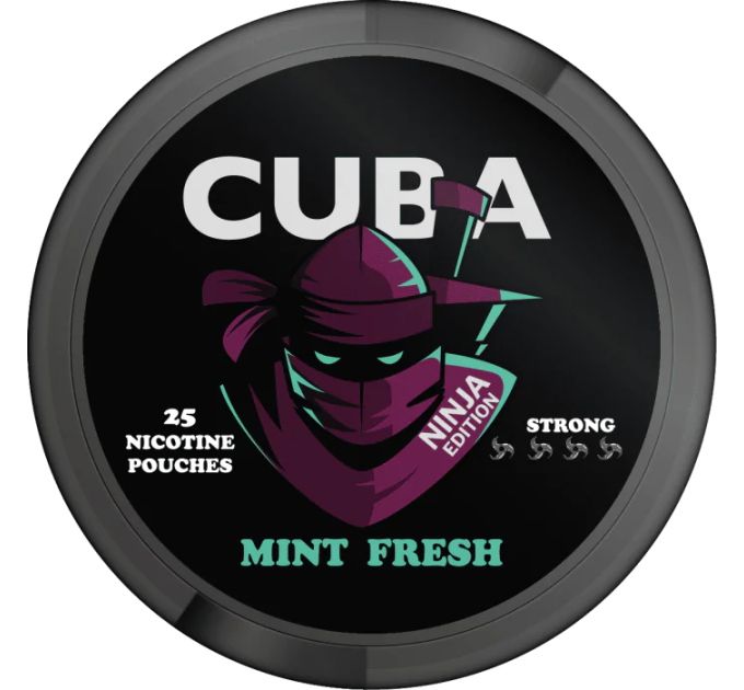 Снюс Cuba Ninja Mint Fresh 30mg