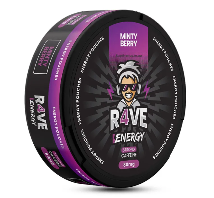 R4VE Energy 80mg Minty Berry