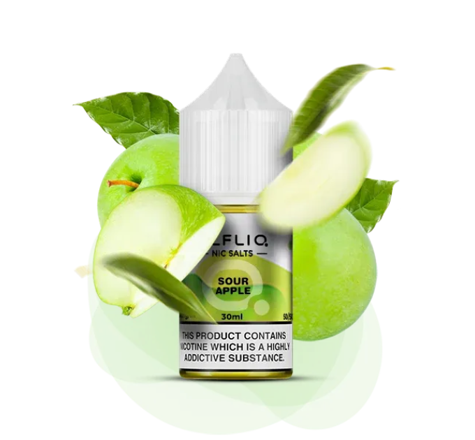 Сольова рідина Elf Bar Elfliq Sour Apple 30 ml