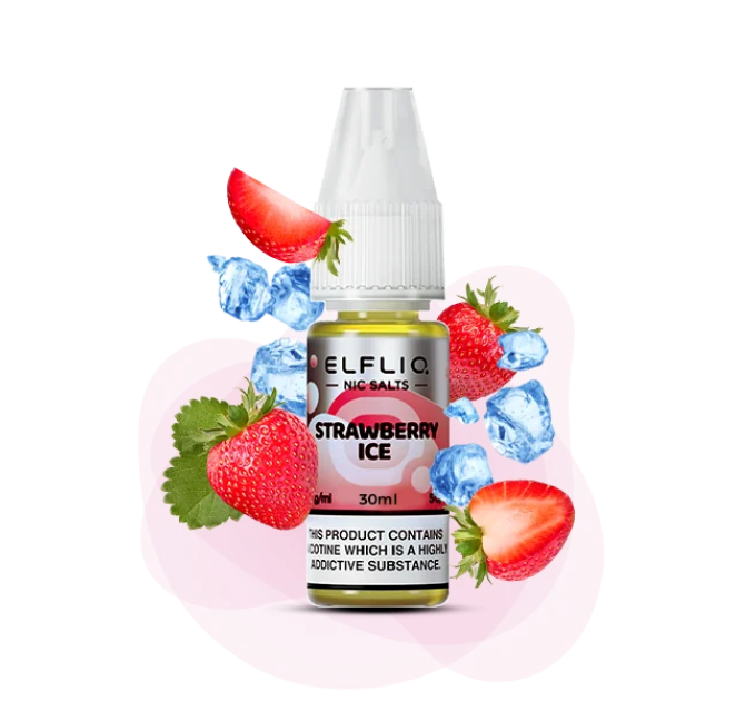 Сольова рідина Elf Bar Elfliq Strawberry Ice 30 ml